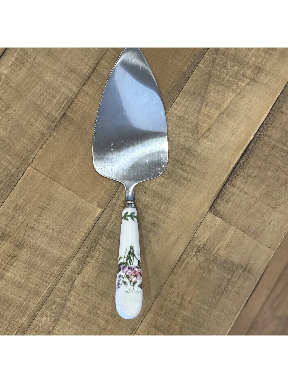 Set Of 3 Portmeiron Botanic Garden Utensils 2 Salad/Serving Spoons & Pie Server